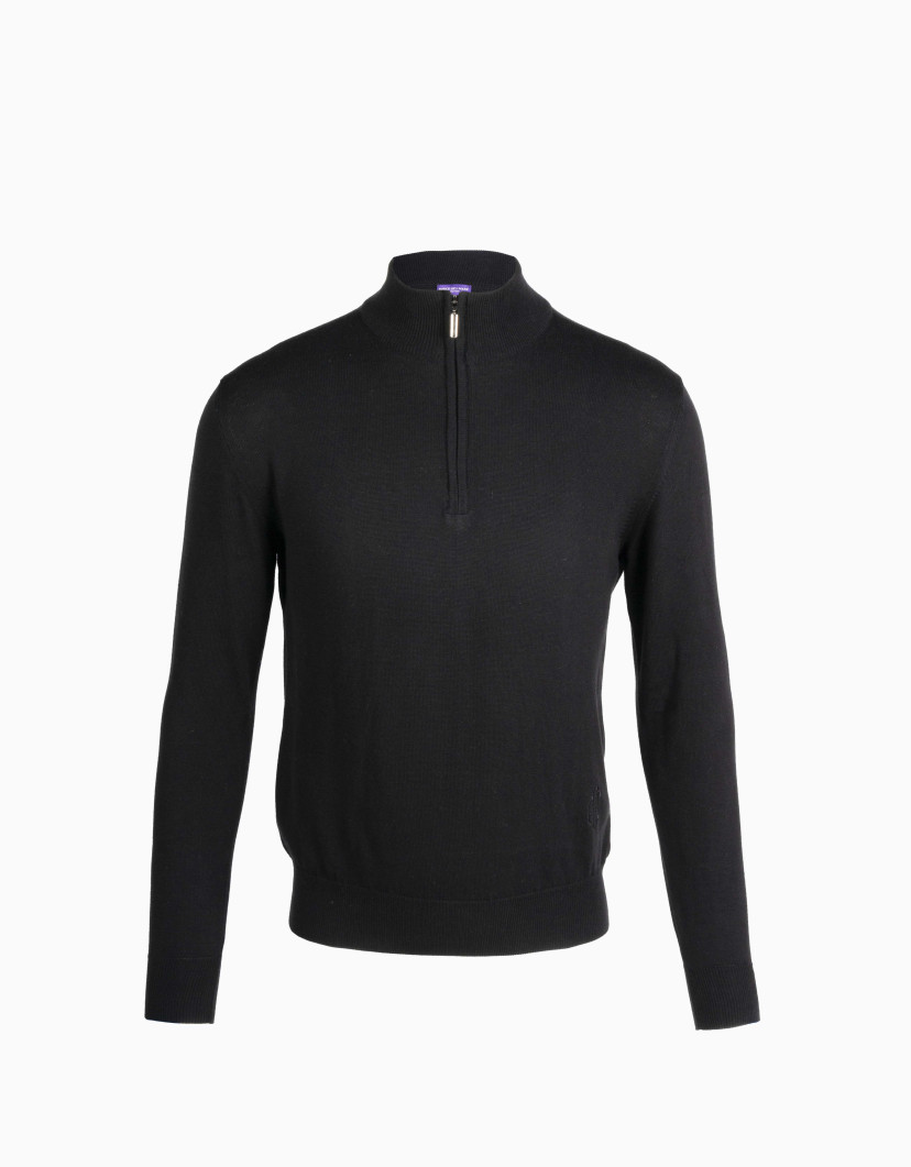 Patrick Hellmann Collection Black Sweater 100% Cotton image
